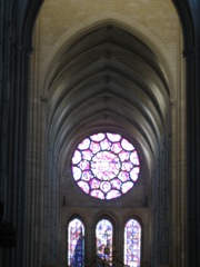 Rose window Laon cathedral